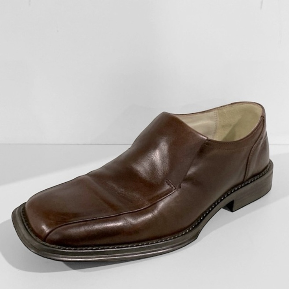 Kenneth Cole Brown Leather Dress Shoes sz 9.5